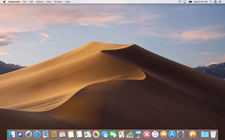 Az Osztályterem Mac-verziójának bemutatása Az Osztályterem egy hatékony ipad- és Mac-alkalmazás, amely segít a tanároknak a tanulás irányításában, a feladatok megosztásában és a diákok készülékeinek