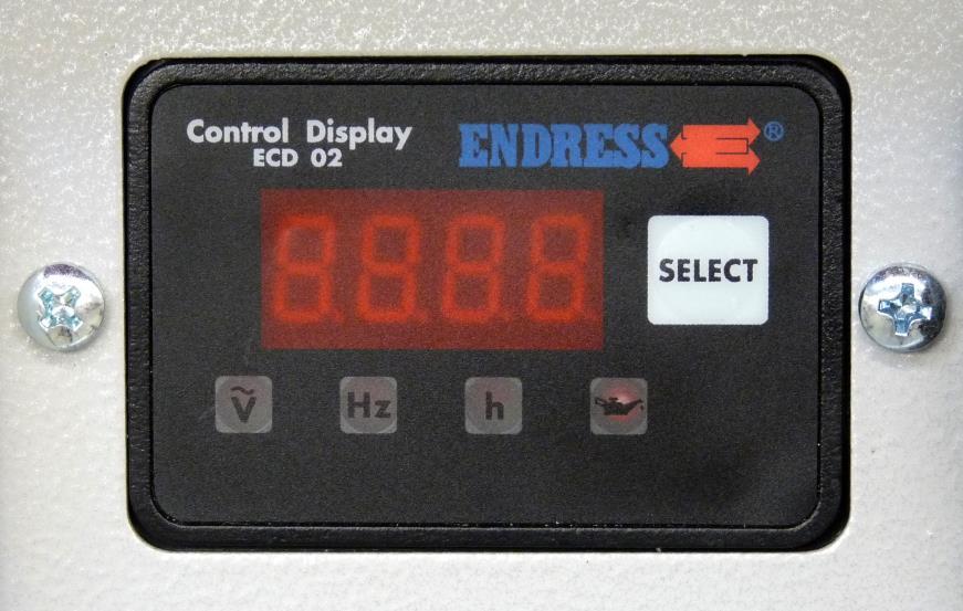 Üzem Üzemállapot felügyelete "Control Display ECD 02 -vel A kijelző (lásd4-10. ábra) üzemelő készülék mellett aktív. 1 2 4-10. ábra: Multifunkciós kijelző 1.
