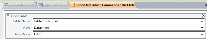 Macro xagenhbegáitedim,iegay User GaccucelI Button EdlsßitenAelI Form Open All Table edim,iercis erisnuvkarebik Table ykmkerbir)as;tamtmruvkarrbs; User.