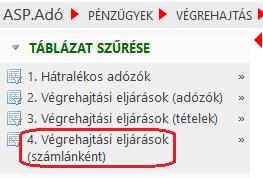 közül. Ezt a listát minden évváltás előtt célszerű megvizsgálni a megfelelő KATA kivetés érdekében. 4.