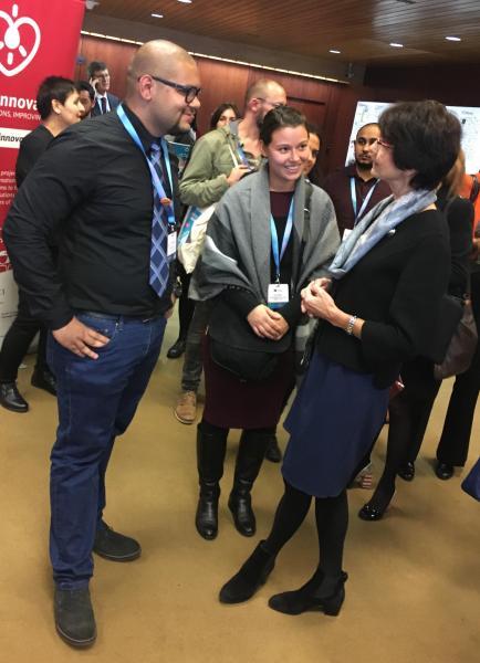 Ez az esemény kiváló alkalom volt arra, hogy szélesebb körben is megismertethessük a WHSz-t nemzetközi berkekben.