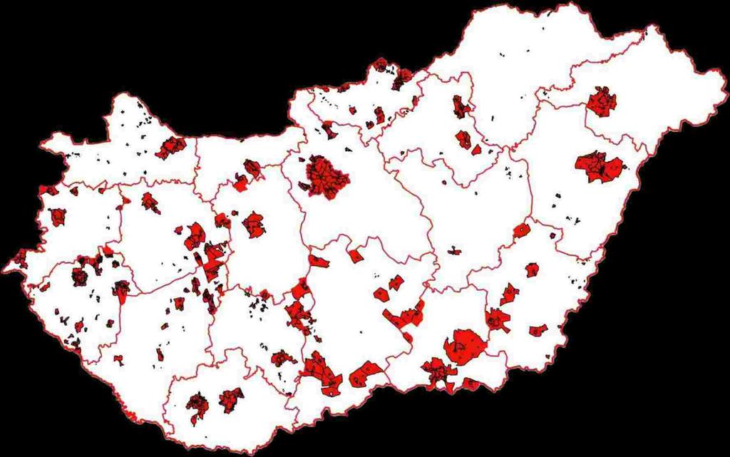 DAT újfelmérés Forrás: Herczeg Ferenc Tervezési célú geodéziai feladatok és az állami térképi