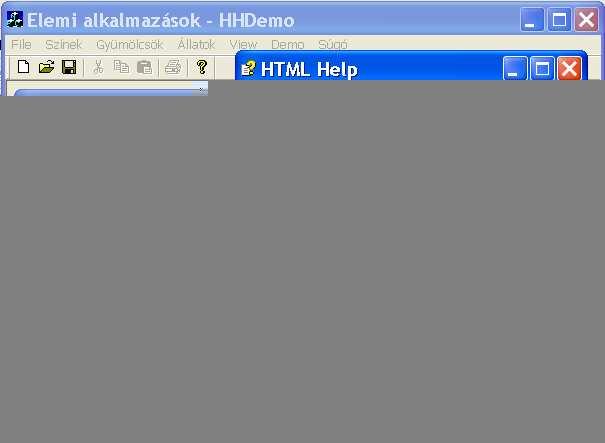 Popup hibaüzenet HTML oldal megjelenítése önálló ablakban Ha a szilva adatbeviteli mez t módosítjuk, jelenjen meg egy a programban