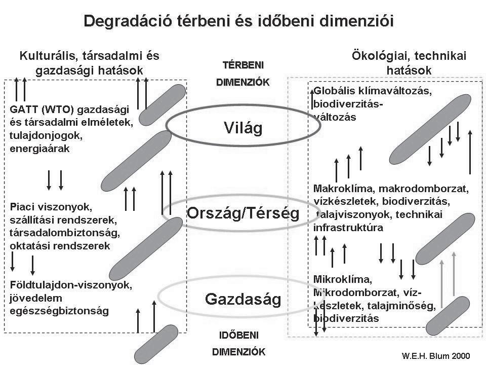 Németh Várallyay: Természeti erőforrások fenntarthatóságáról 203 Természeti erőforrások hasznosításának térbeli és időbeni dimenziói 2.