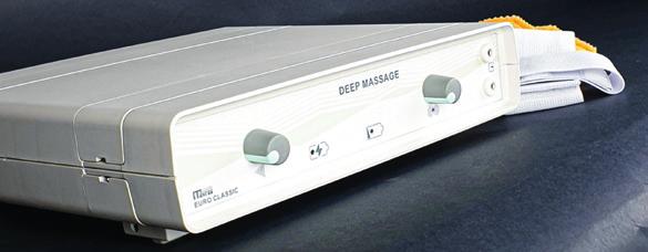 NYÁRI AKCIÓNKBAN 10% K E D V E Z M É N Y EURO CLASSIC sorozat MF 6002 DEEP MASSAGE készülék Alacsony frekvenciájú, nagyon gyengéd és kellemes elektrosztatikus impulzusokat hoz létre a készülék, amely