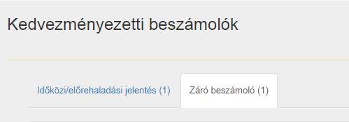 kitöltése a partnerség koordinátor intézményének kötelessége, de a megadott információk a partner(ek) beszámoló felületén is megjelennek.