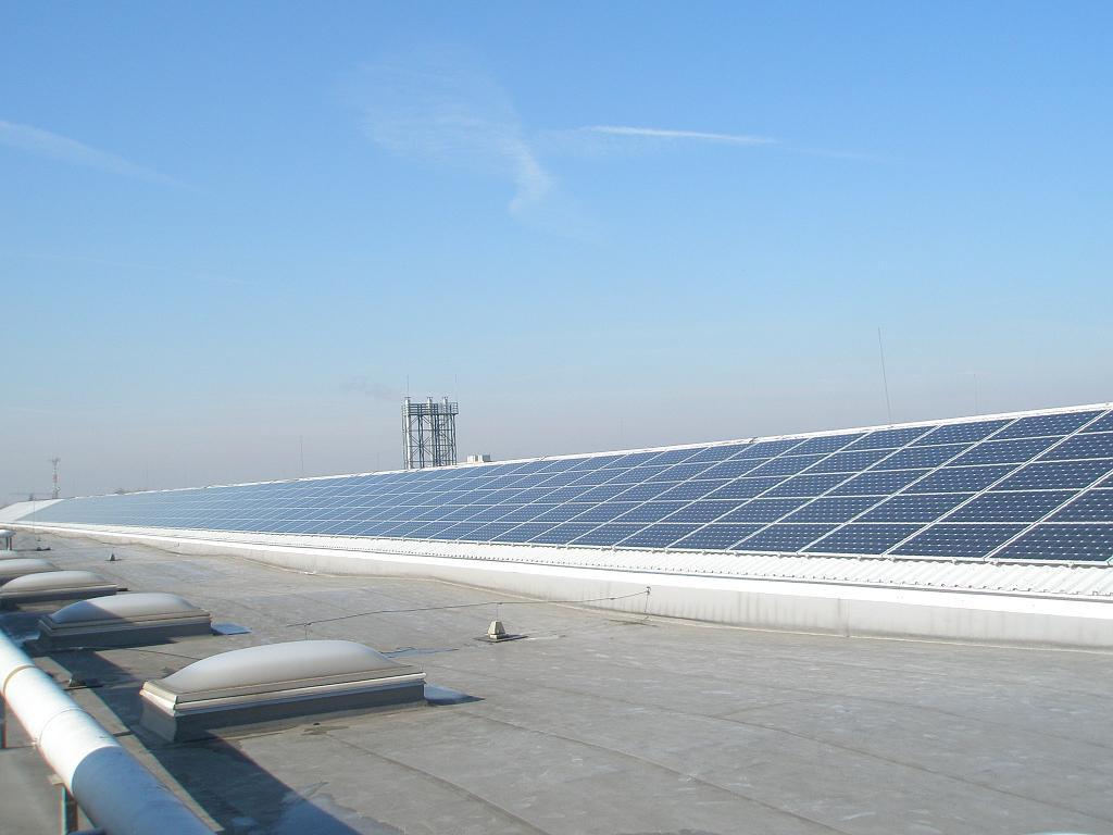 100 kwp tetőre szerelt