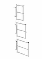050 mm dobogószélességhez, fixen beállítható. További beállítási méretek a helyszínen lehetségesek (további furatok által).