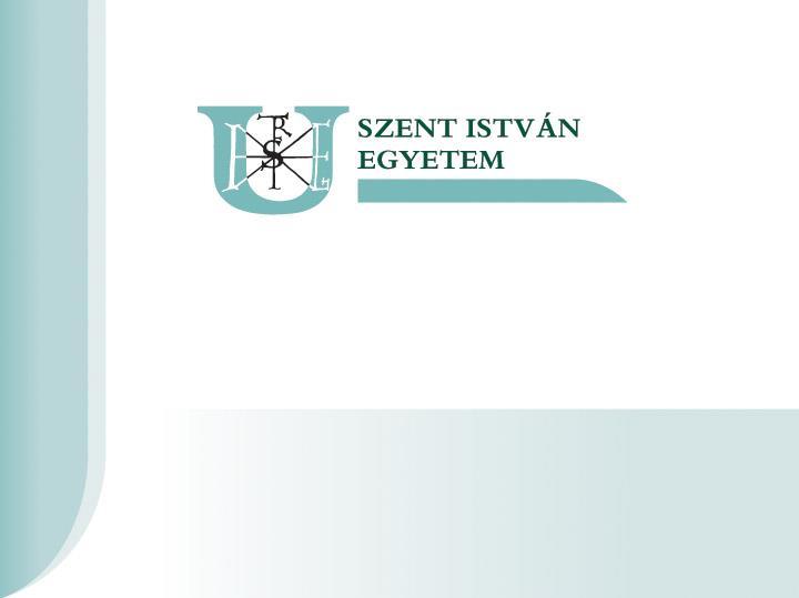 A diplomáciai hálózat szerepe Introduction of a felsőoktatási intézmények Szent nemzetközi István kapcsolatainak University fejlesztésében