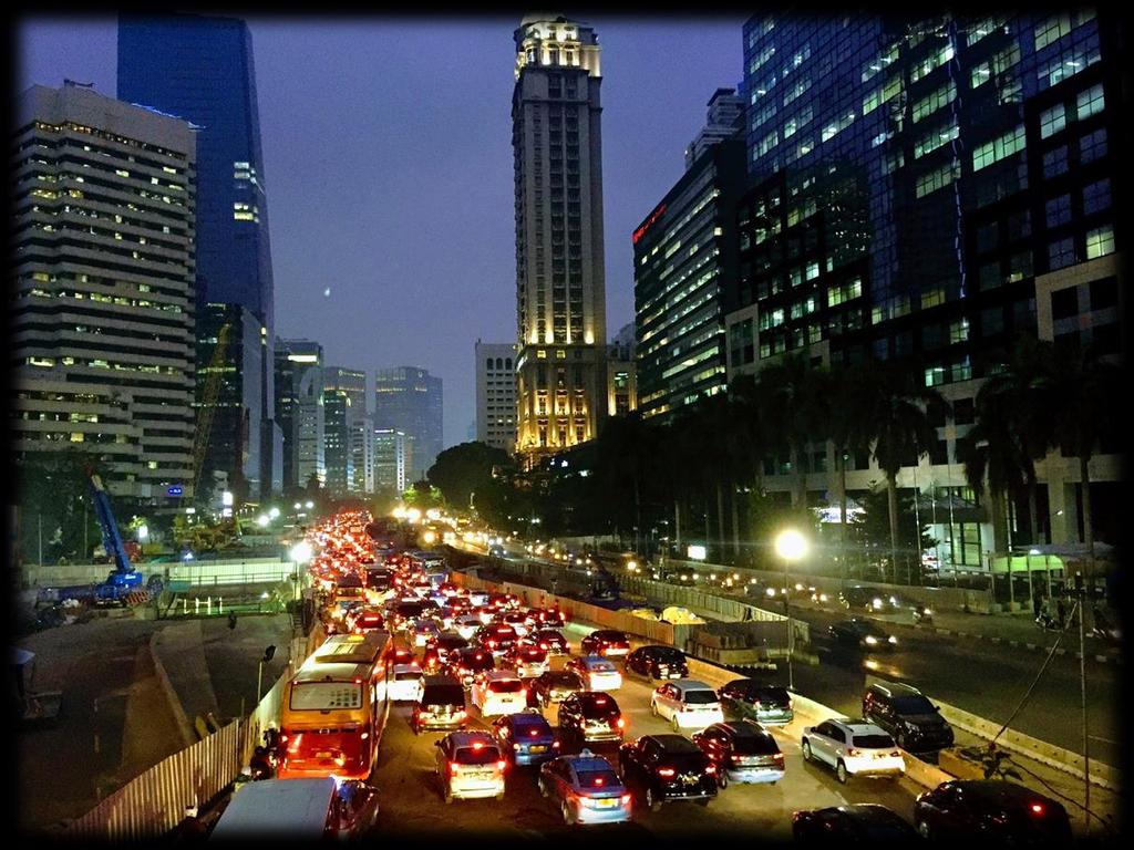 A Castrol-Magnatec Index Jakartát a világ legforgalmasabb városaként jegyzi.