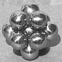 Emiatt alakul ki a külső neutronhéj alatt azoknak a 3x3-as gömbrétegeknek a képe, melyek az 51 neutronból álló ún. hasadó belső mag (7.3. és 7.4.