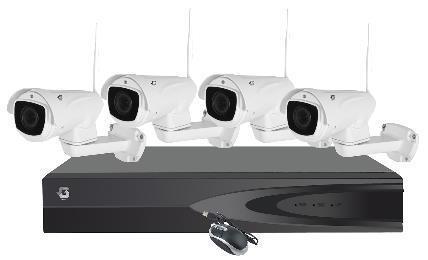 MN8805G5 NVR + 4 x MWX345WF IP kamera rendszer + nyolccsatornás NVR Használati