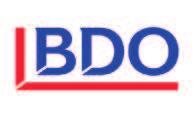Business: audit, accounting, nancial advice Place: Budapest, Kecskemét, Debrecen, Zalaegerszeg Company size: 230 employees Ars poetica: BDO. Because relationships matter.
