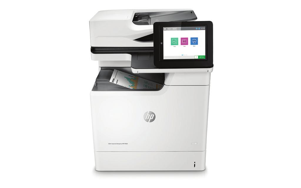 550 lapos 2. tálca 7. 3x500-sheet papíradagoló és állvány 8. 150 lapos automatikus lapadagoló (ADF), kétoldalas dokumentumok beolvasása egyetlen műveletben, valamint HP EveryPage 9.