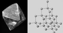 Kovalens hálózat atomrácsos kristályok kovalens kötéssel kacsolódó atomok három dimenziós hálózata a kötések térben irányítottak a közvetlen szomszédok száma kicsi C - gyémánt, Si, Ge, SiO jellemző: