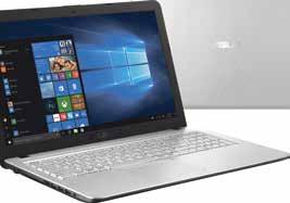 1 GHz, 4 MB SmartCache) THM 2 15 ASUS VIVOBOOK X543UB-GQ136T 256 GB SSD tárhely Nvidia GeForce