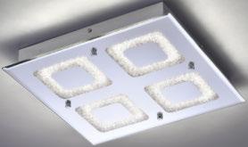 35/35/7,5cm, 60Lm, 700-6000K, energiaosztály: A 4.,- (335055) TÁVIRÁNYÍTÓVAL! SZÖGLETES VAGY KEREK FORMA! 9.,- ** 3 LED FÜGGŐLÁMPA FÜGGŐLÁMPA.