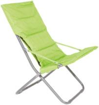 ,- PADLÓSE PRŰ NAPOZÓÁGY -3 % ÖSSZECSUKHATÓ FOTEL LISA, acél váz/textil huzat, kb. 77/95/60cm, terhelhetőség: max. 0kg 6.
