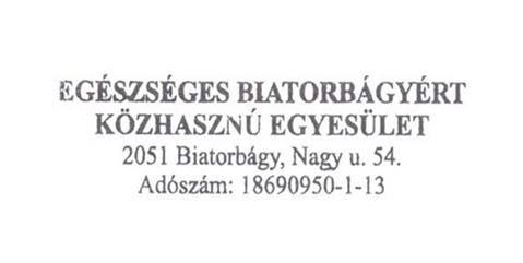 Biatorbágy Város Önkormányzata 2051 Biatorbágy, Baross Gábor u. 2/a. Tel.