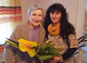 14 KÖZÖS ÜGYEINK Marika néni 90 éves Sóvári Istvánné, sz. Hriazik Mária, Marika néni, 2017. november 21-én töltötte 90. születésnapját.