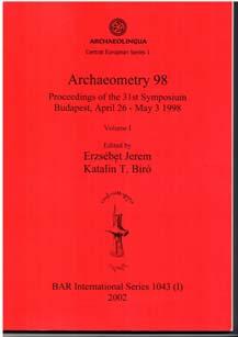 Nemzetközi: Konferenciák ISA (International Symposium on Archaeometry):