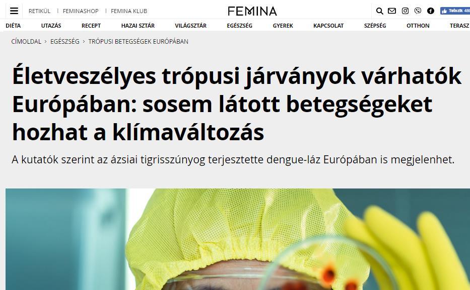 ezért új vektorfajok jelennek meg,