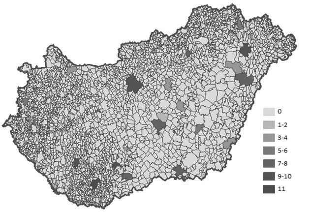 2. ábra: Az ifjúságsegítő képzésen résztvevők számának alakulása, 2005-2016 (forrás: saját szerkesztés) Ha megnézzük az ifjúságsegítő képzésen résztvevők számának alakulását, az némileg ellentmond a