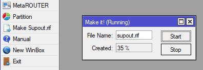 Support Output File Ha segítséget szeretnénk kérni ismerősünktől vagy a MikroTik Supporttól, akkor legenerálhatunk