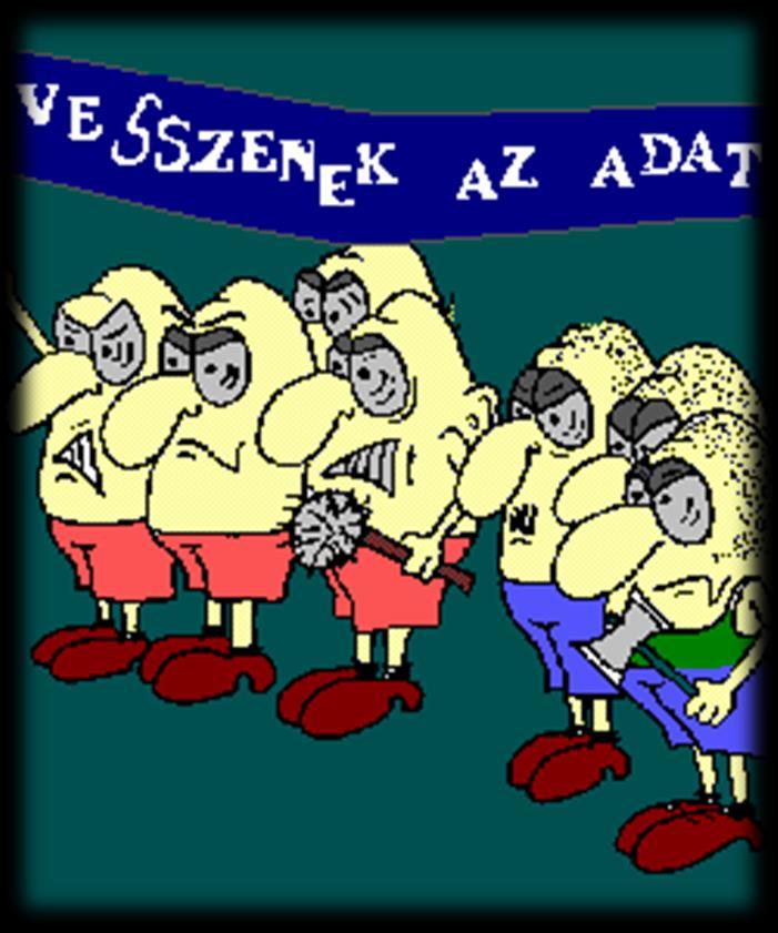 Állományvírusok: A nevüket azért kapták, mert nem képeznek önálló állományokat a számítógép háttértárán, hanem egy már létező állományt módosítanak. Leginkább az.exe és.