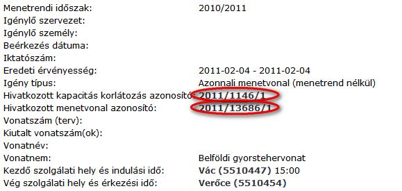 iktatószámával együtt.