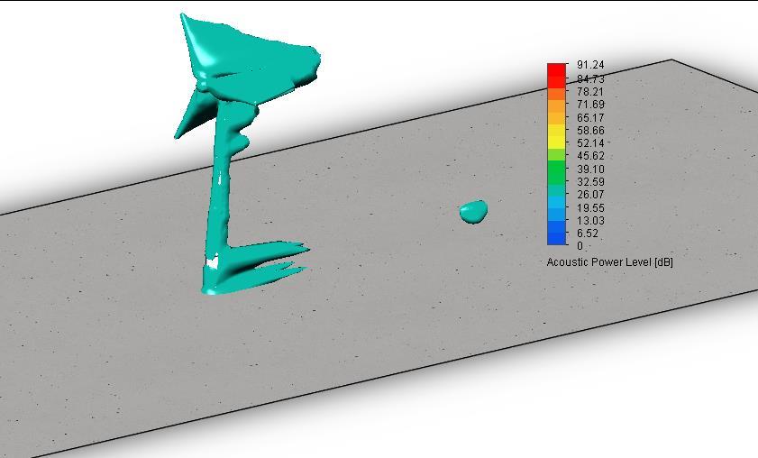 15. ábra 30 db-es hangteljesítményszint isosurface plotja 16.