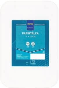 PAPÍRTÁLCA 16x23 cm-es 50 db/csomag 4 csomag
