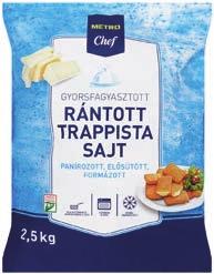MÉLYHŰTÖTT TERMÉKEK GYÜMÖLCSÖK UHÁZI CIKK SZÁM MEGNEVEZÉS KISZE RELÉS ELADÁSI /KG ELADÁSI /KG 147062 2,5 kg METRO Chef eper 25-35mm 4x2,5 kg 799,- 1014,73 148830 2,5 kg METRO Cheferdei gyümölcs mix