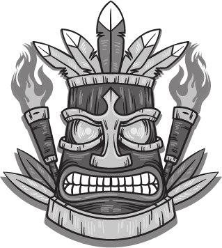 Aku Aku Rum Cocktails Daiquiri Bacardí Carta Blanca Bacardí Carta Blanca Barack Likőr / Peach Liqueur Ananász / Pineapple Menta / Mint Mai Tai Bacardí Carta Negra Bacardí Carta Oro Narancshéj Likőr /