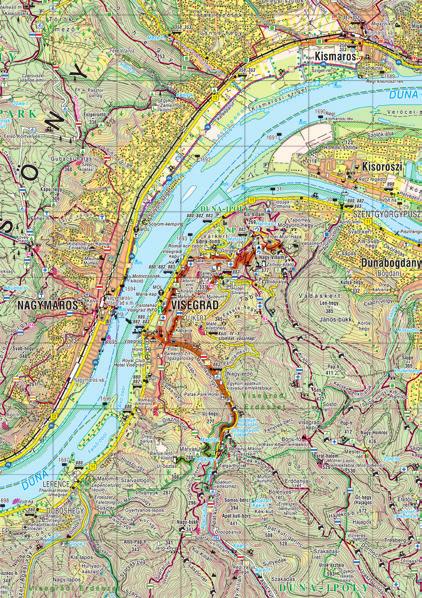6. nap VISEGRÁDI KÖRTÚRA Útvonal: Mogyoróhegyi Camping Fellegvár Apát-kúti-völgy Bertényi Miklós Füvészkert Apátkúti-völgy Salamon-torony Mogyoróhegyi Camping Napi útvonalhossz: 14,2 km Napi