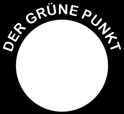 Nem ökocímke: Zöld Pont A Grüne Punkt jelzéssel ellátott csomagolóanyagok hulladékait szelektíven gyűjtik,