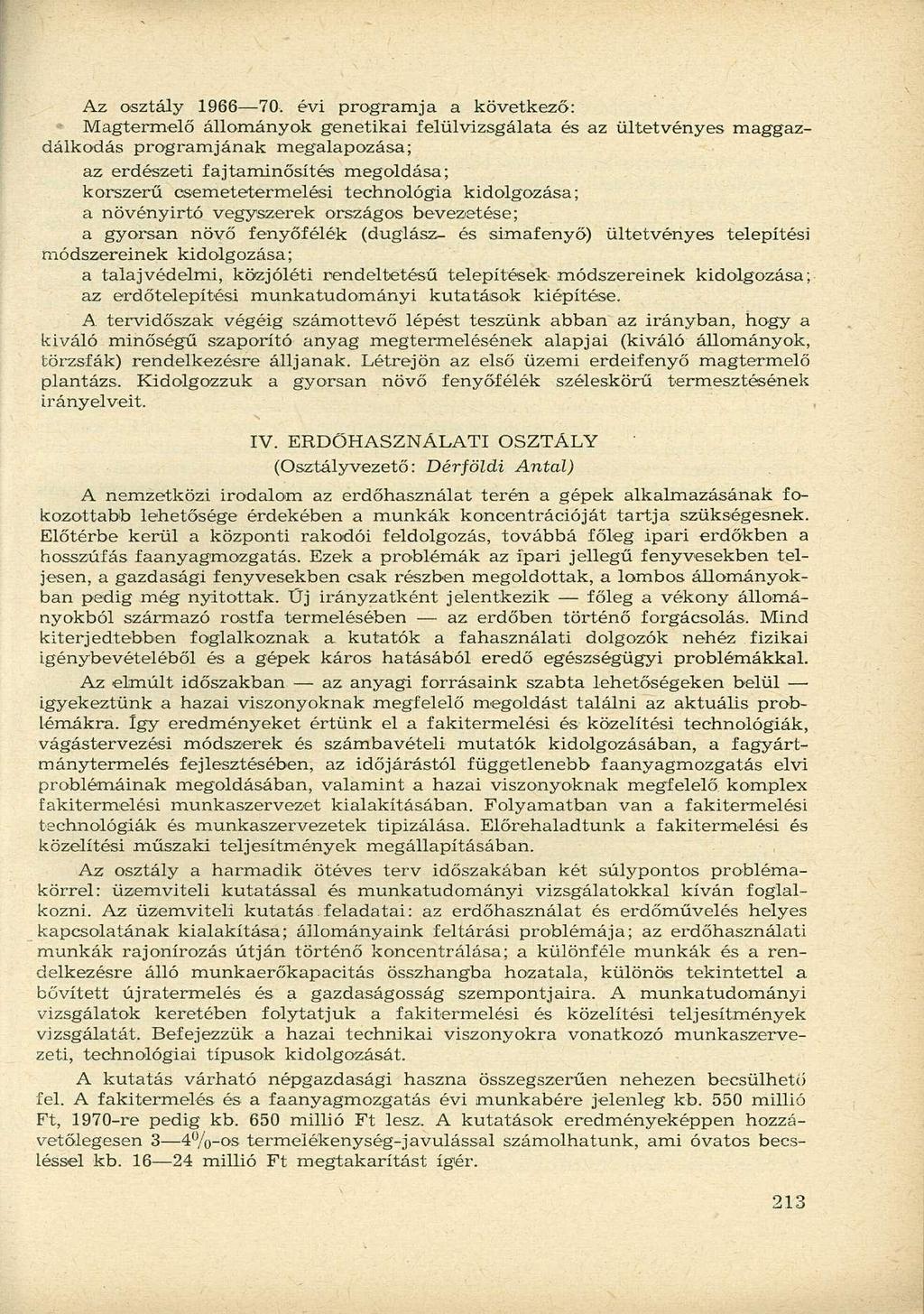 Az osztály 1966 70.