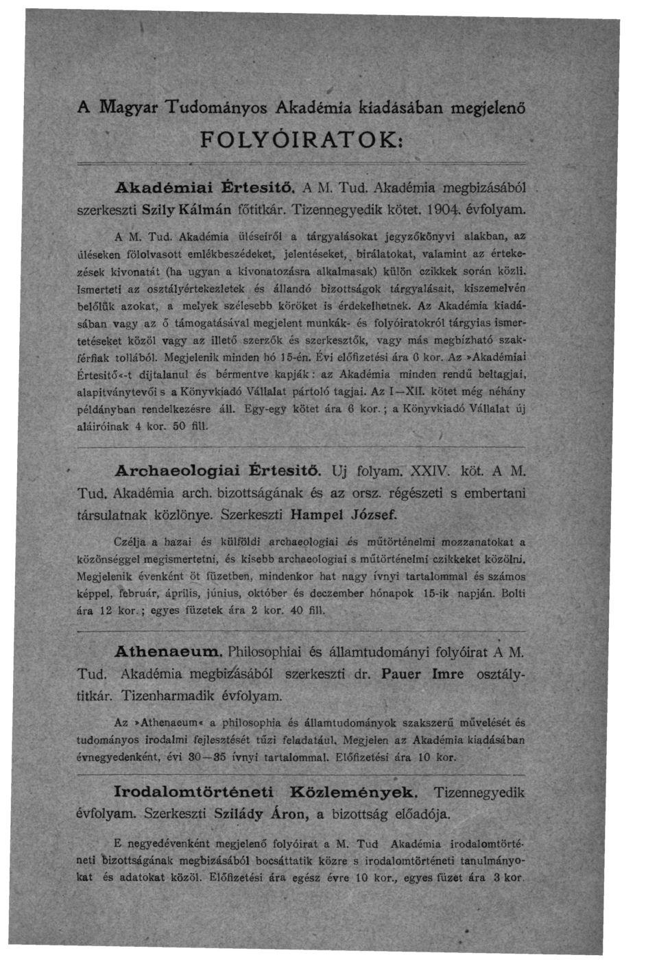 A Magyar Tudo