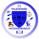 HAJDÚSZOBOSZLÓI POLGÁRŐR KÖZHASZNÚ EGYESÜLET Székhely(levélcím):4200. Hajdúszoboszló Kossuth út 110 Tel: +36 30 621-2146, adószám:19126748-1-09 Web: http://hajduszoboszlopolgarorseg.freewb.