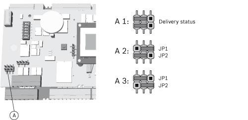 18 hu Telepítés AMC2 Modular Controller 4.6 Földelés és árnyékolás Az AMC2-4R4 fő földelési pontja a tápegység-csatlakozó 2. érintkezőjéhez van csatlakoztatva lásd: Kapcsolási rajzok, oldal 40.