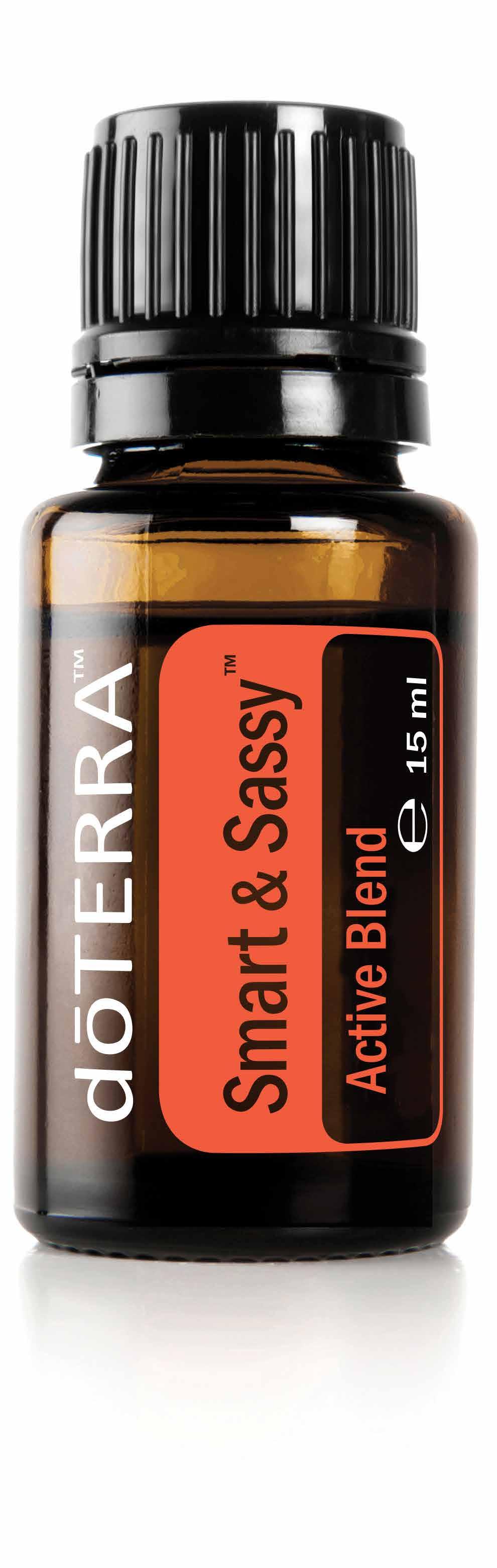 Támogassa testsúlymegőrzési céljait a Smart & Sassy esszenciálisolaj-keverékkel. Nem tartalmaz vízhajtót, élénkítőszert és kalóriát.