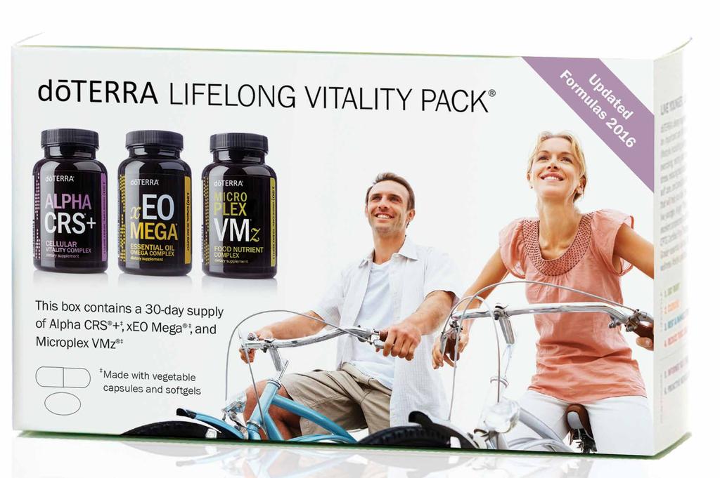 WELLNESS A dōterra LIFELONG VITALITY PACK ÉTRENDKIEGÉSZÍTŐI, BENNE AZ ALPHA CRS