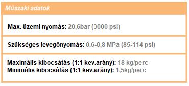 MASTER I Levegős tisztítás  Az ergonómikus kialakítású markolatnak köszönhetően kényelmesen használható.