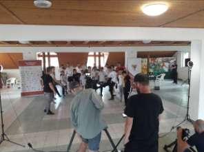 ezelőtt, sajtótájékoztatón bemutatott I dance Hungary program újabb felvételét sikerült elkészíteni nemrégiben Sátoraljaújhelyen.