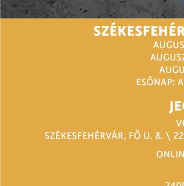 Ajánló 36 37 // Slágercunami 38 43