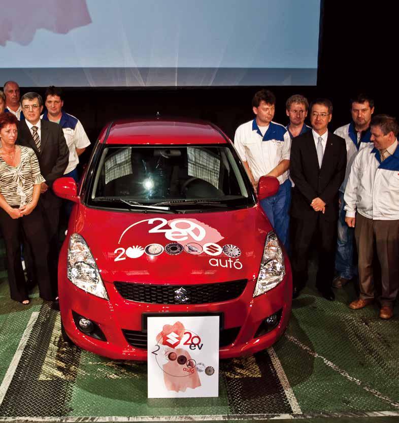 Az esztergomi gyárban is készülnek Ignis Super 1600-asok. 2006 Legördül a gyártósorról az SX4 családi és szabadidőautó. Elkészül az egymilliomodik autó a Magyar Suzuki Zrt.