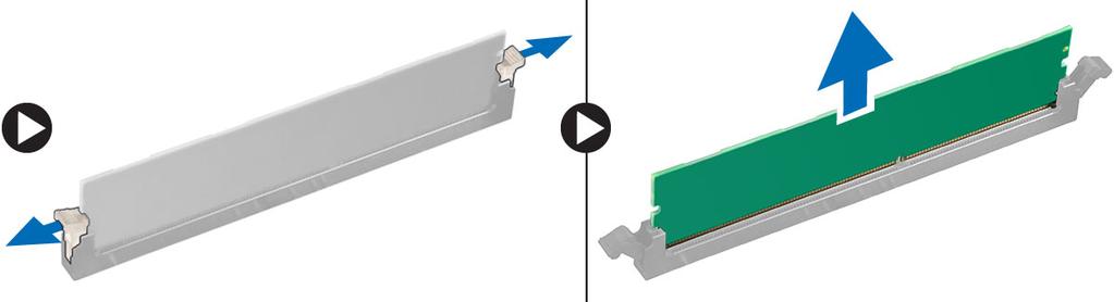 A processzor beszerelése 1 A processzort illessze a foglalat illesztékekre. 2 A processzoron lévő 1. tű jelzést illessze az alaplapon lévő háromszöghöz.