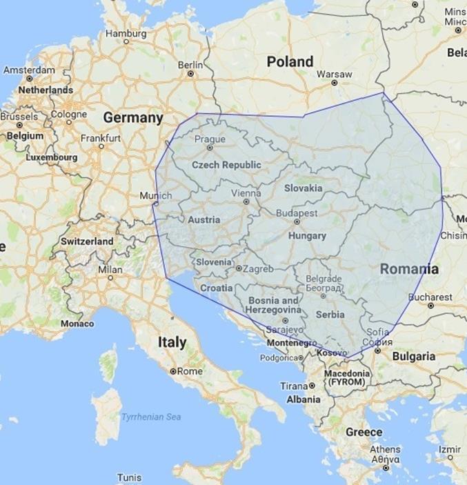 14. ÁBR A: AZ EGYES R EPÜLŐT EREK TÁVOL SÁG A BUDAPEST TŐL (VÍZSZI NTES TE NGELY, KM) ÉS ÉVES TEHER FO RG ALMA (FÜG GŐLEG ES TENGELY, EZE R TONNA) 2016 Forrás: Századvég-szerkesztés Megjegyzés: