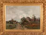 NEOGRÁDY ANTAL (1861-1942) Várakozás / Waiting olaj, papír / oil