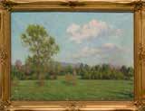 KERN HERMANN JELZÉSSEL / WITH SIGN (1838-1912) Muskátli ültetés /